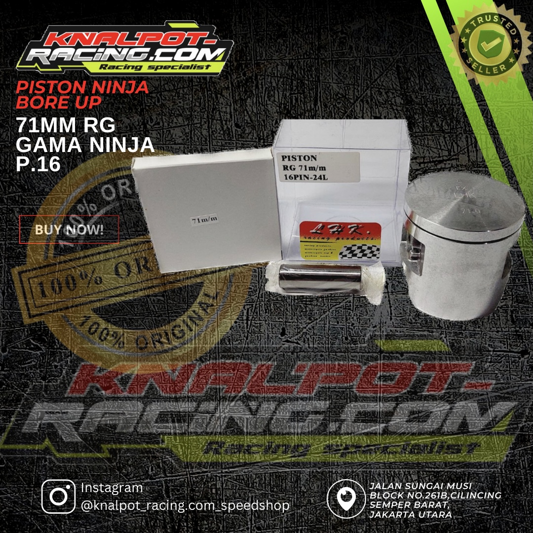 PISTON LHK RG GAMA NINJA 71MM P.16